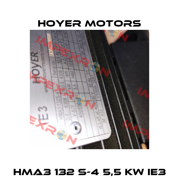 HMA3 132 S-4 5,5 kW IE3 Hoyer Motors