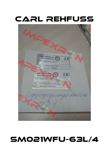 SM021WFU-63L/4 Carl Rehfuss