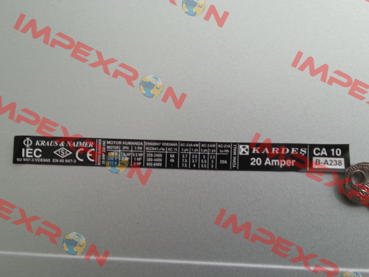 CA10B WAA238-600 E  Kraus & Naimer