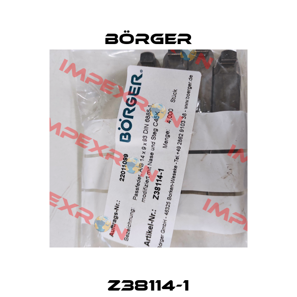 Z38114-1 Börger