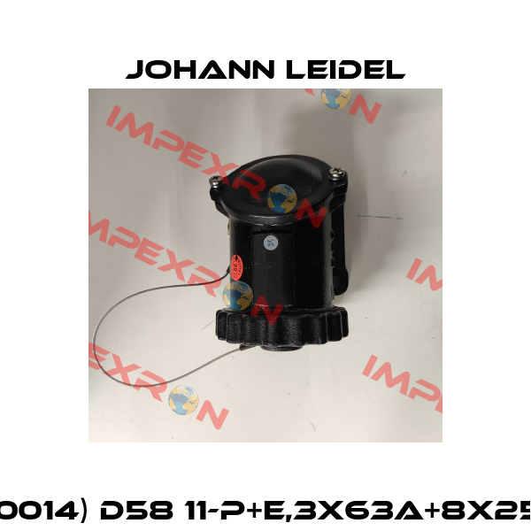 (S0014) D58 11-P+E,3x63A+8x25A Johann Leidel