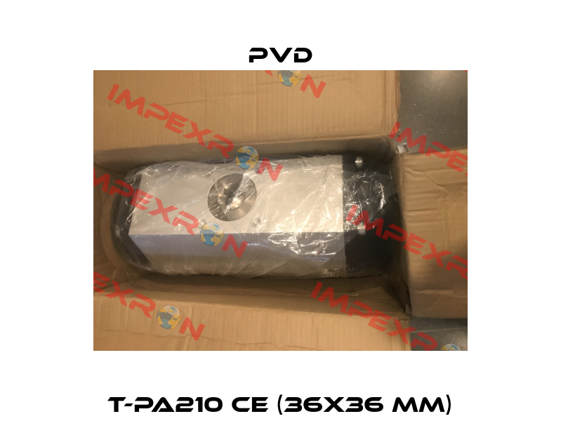 T-PA210 CE (36x36 mm) Pvd