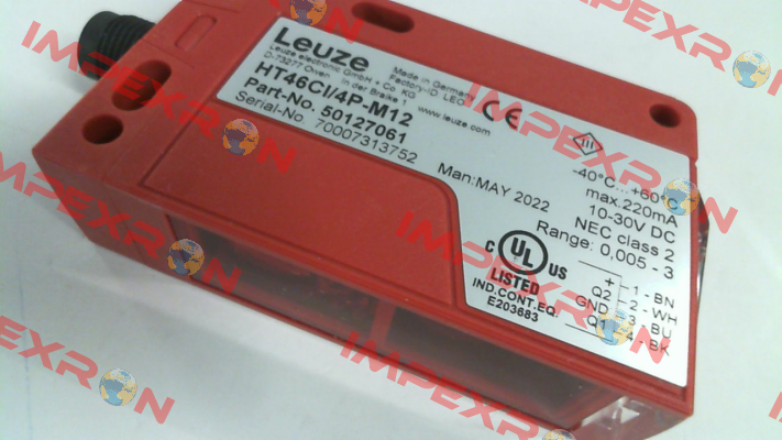 p/n: 50127061, Type: HT46CI/4P-M12 Leuze