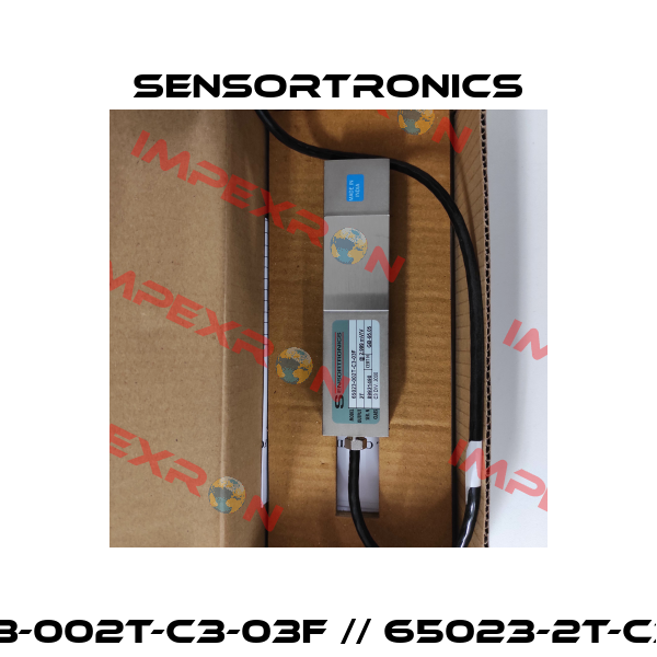 65023-002T-C3-03F // 65023-2t-C3, M12 Sensortronics