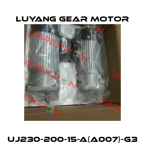 UJ230-200-15-A(A007)-G3 Luyang Gear Motor