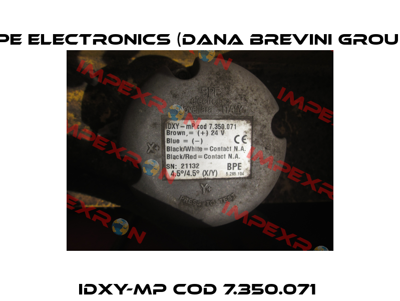 IDXY-mP cod 7.350.071  BPE Electronics (Dana Brevini Group)
