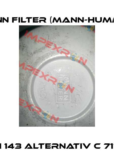 731 143 alternativ C 717/1  Mann Filter (Mann-Hummel)