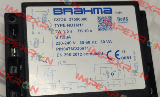 NDTM11 / 37580000 Brahma