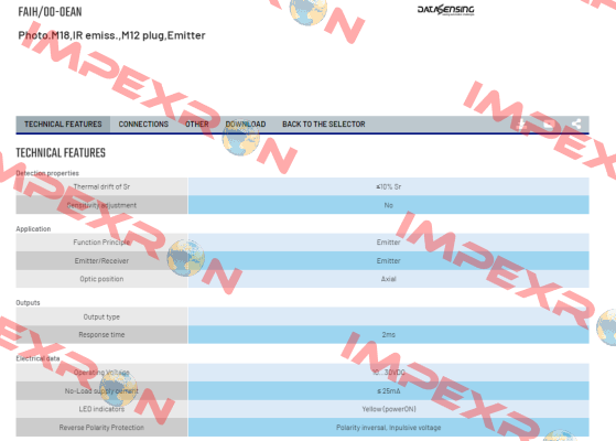 FAIH/00-0EAN Micro Detectors / Diell (now Datasensing)