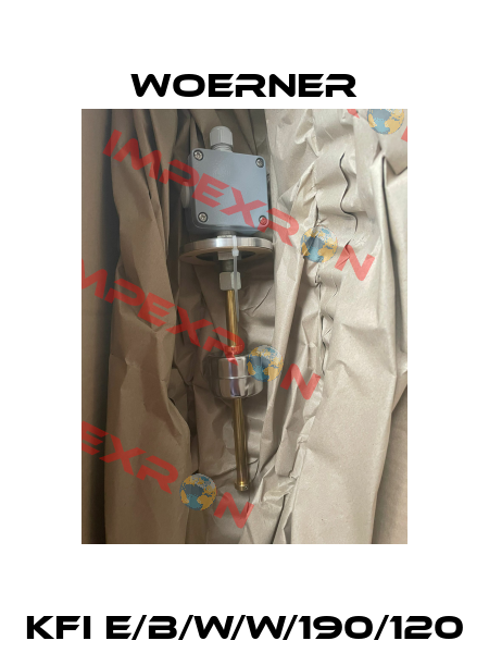 KFI E/B/W/W/190/120 Woerner