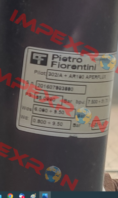 302/A + AR100 x Aperflux 851 Pietro Fiorentini
