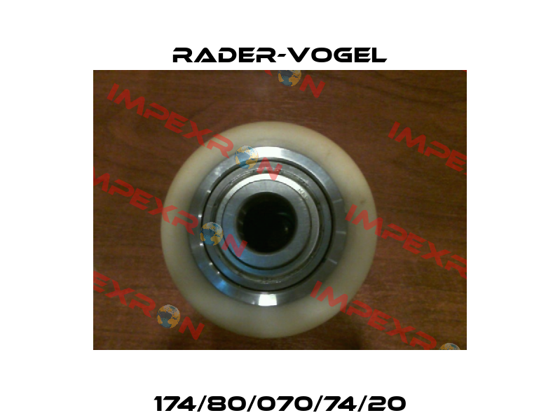 174/80/070/74/20 Rader-Vogel