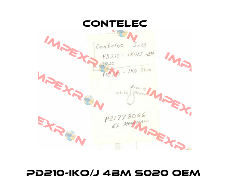 PD210-IKo/J 4BM S020 oem  Contelec