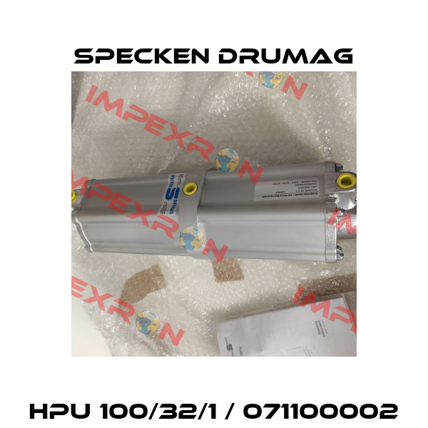 HPU 100/32/1 / 071100002 Specken Drumag