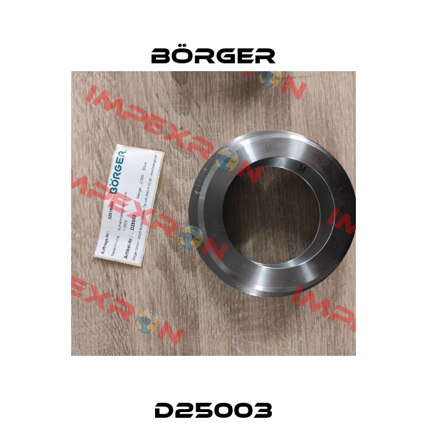 D25003 Börger