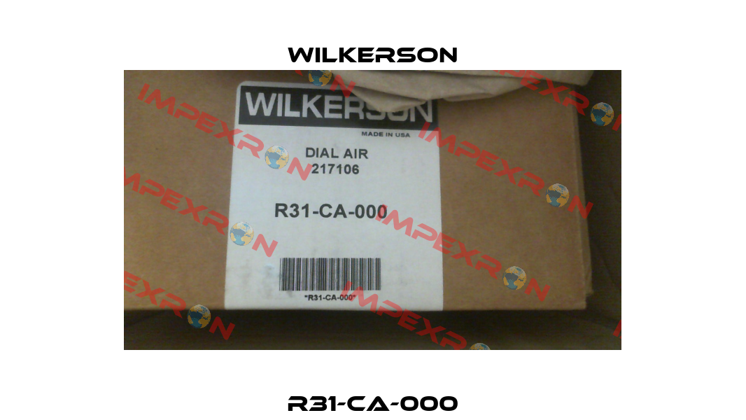 R31-CA-000 Wilkerson