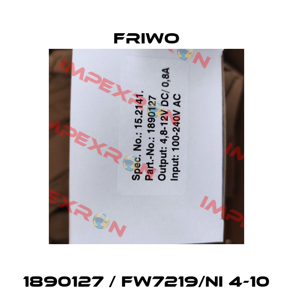 1890127 / FW7219/NI 4-10 FRIWO