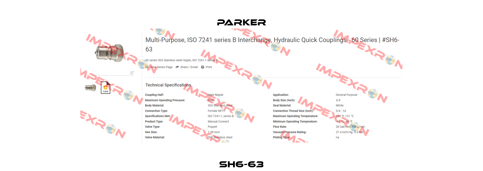 SH6-63 Parker