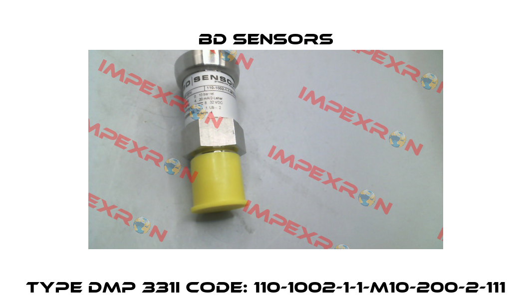 Type DMP 331i Code: 110-1002-1-1-M10-200-2-111 Bd Sensors