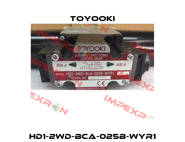 HD1-2WD-BCA-025B-WYR1 Toyooki