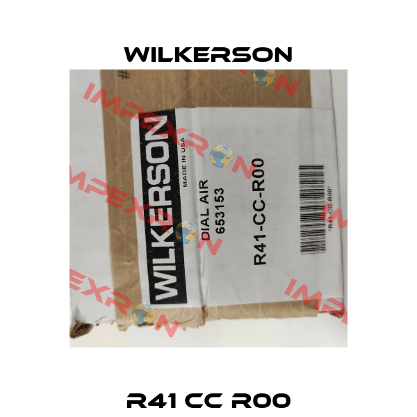 R41 CC R00 Wilkerson