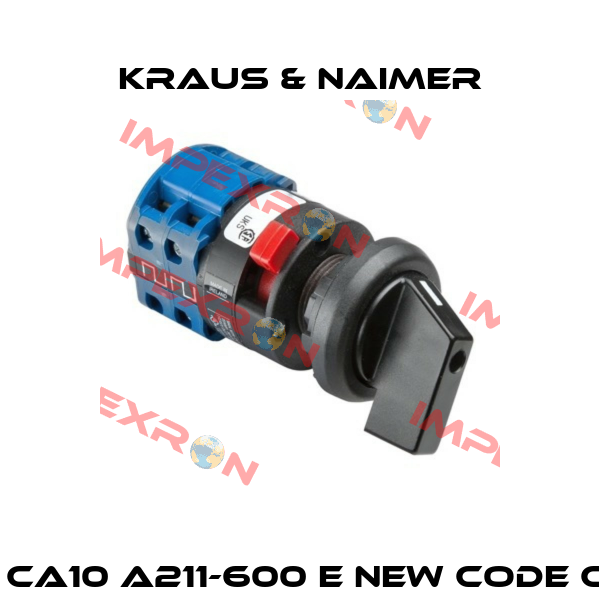old code CA10 A211-600 E new code CA10.A211.E Kraus & Naimer