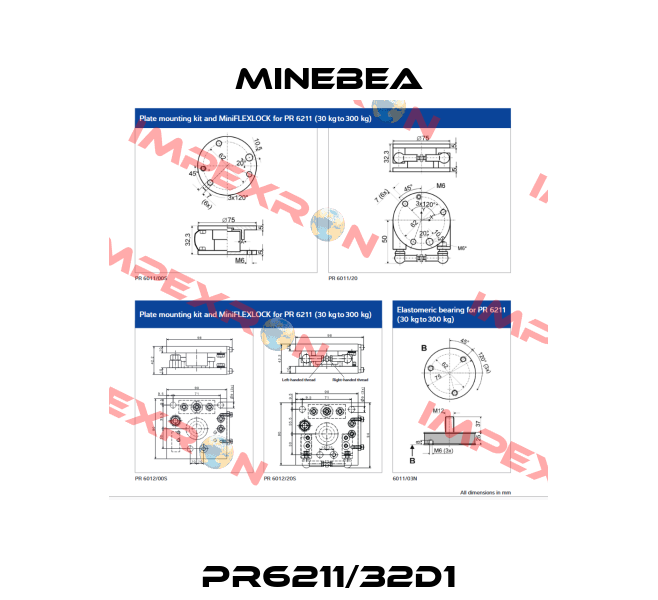 PR6211/32D1 Minebea