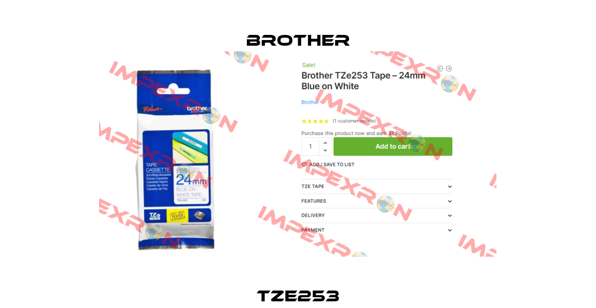TZE253 Brother