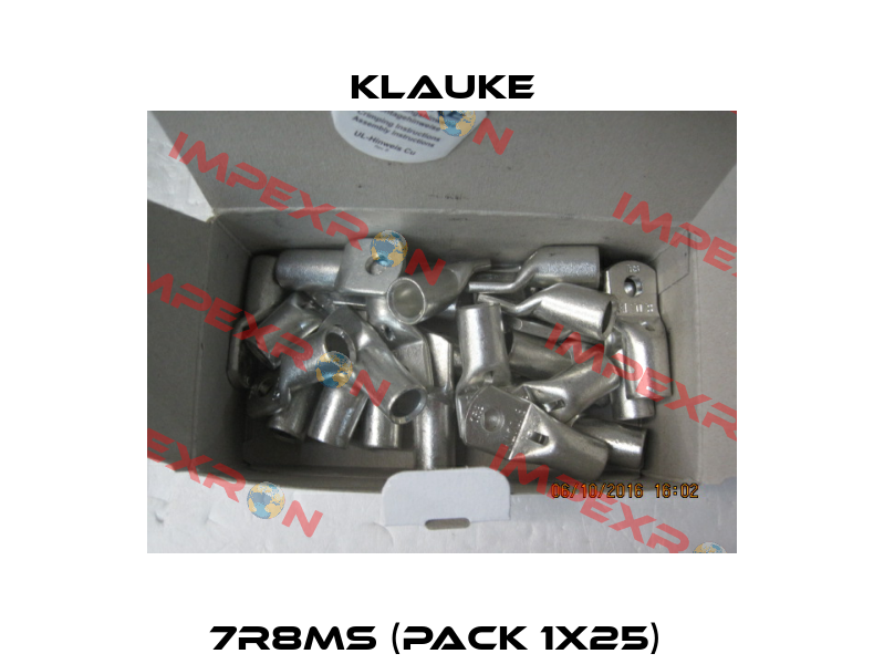 7R8MS (pack 1x25)  Klauke