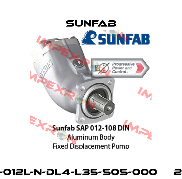 SAP-012L-N-DL4-L35-S0S-000     23012 Sunfab