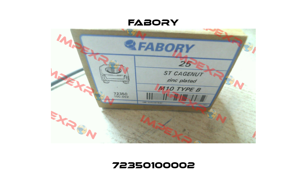 72350100002 Fabory