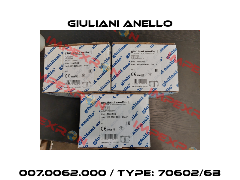 007.0062.000 / Type: 70602/6b Giuliani Anello