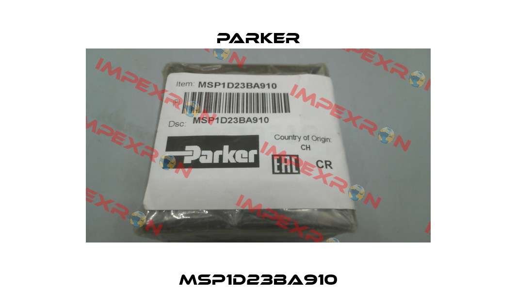 MSP1D23BA910 Parker