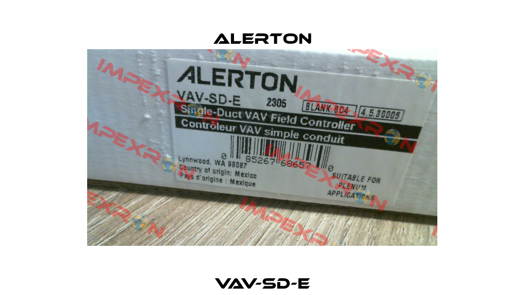 VAV-SD-E Alerton