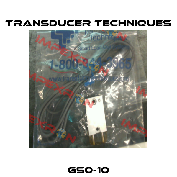 GS0-10 Transducer Techniques