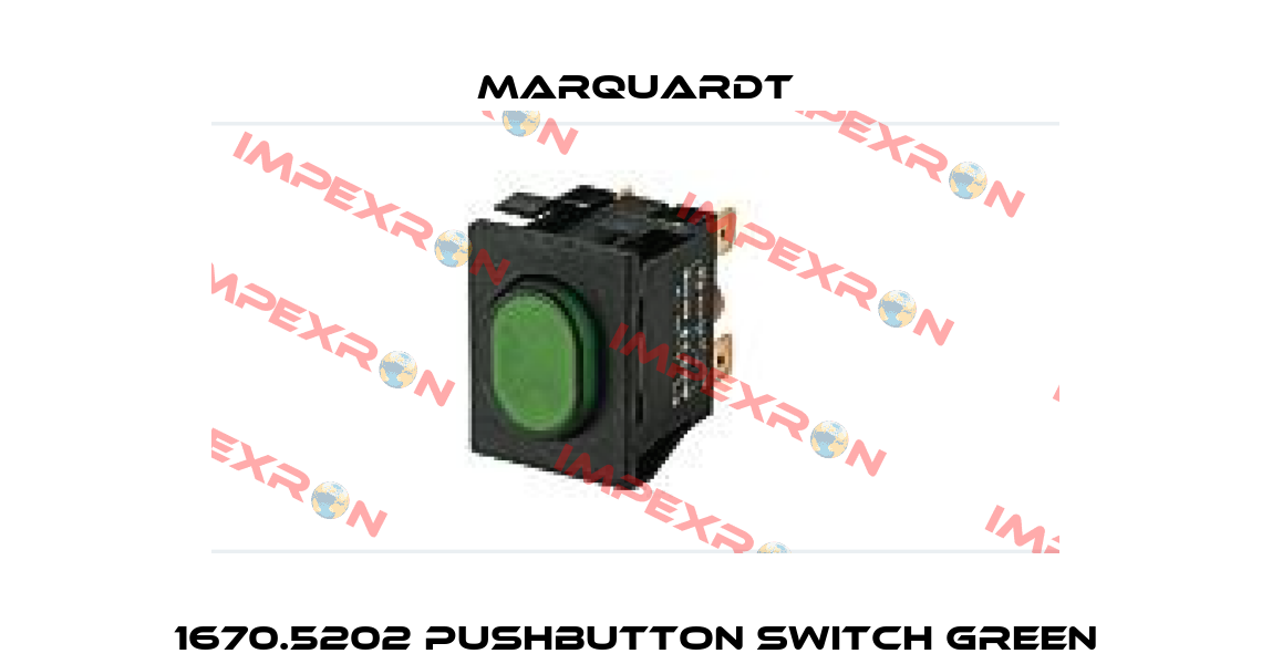 1670.5202 Pushbutton Switch Green Marquardt