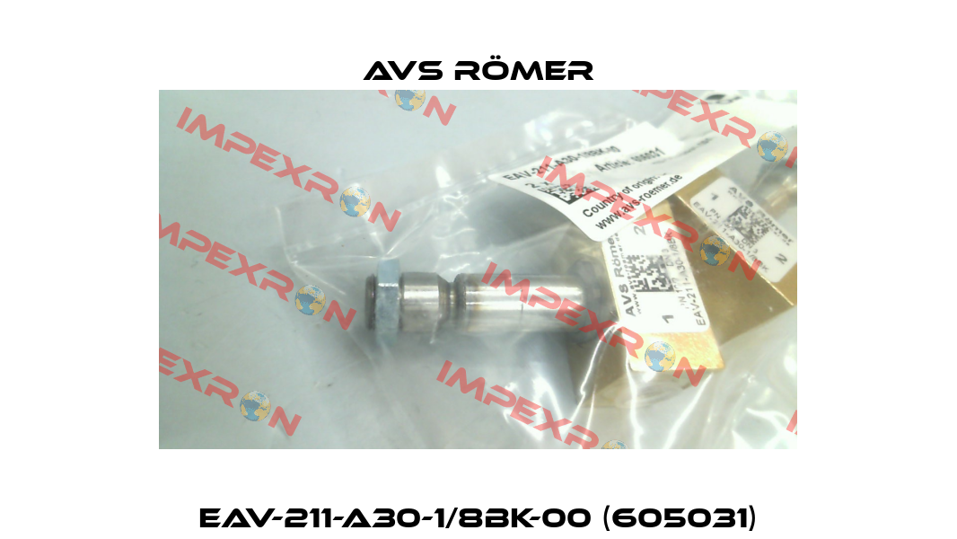 EAV-211-A30-1/8BK-00 (605031) Avs Römer