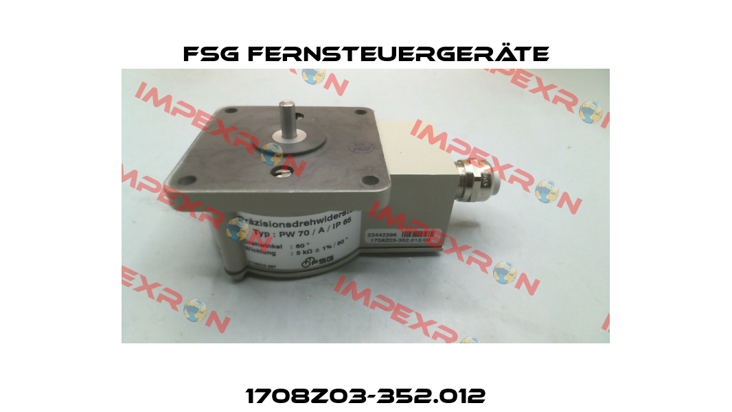 1708Z03-352.012 FSG Fernsteuergeräte