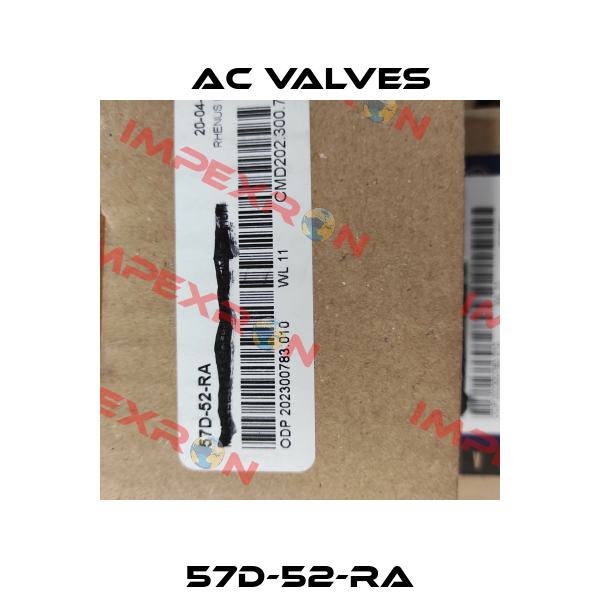 57D-52-RA МAC Valves