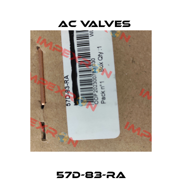 57D-83-RA МAC Valves