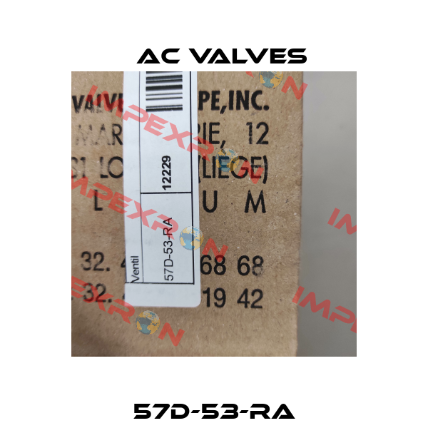 57D-53-RA МAC Valves