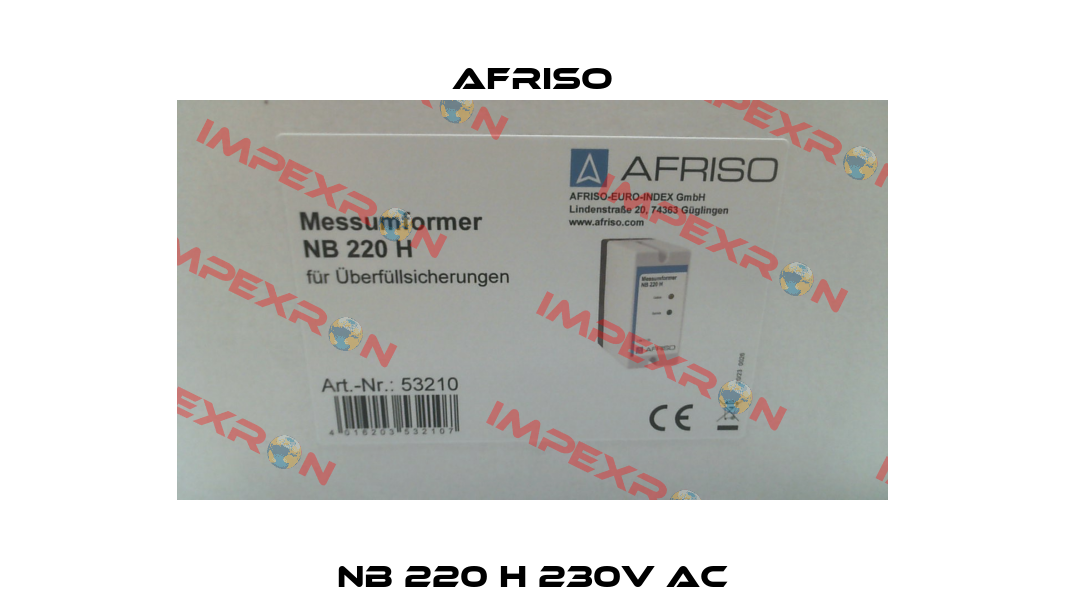 NB 220 H 230V AC Afriso