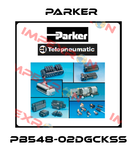 PB548-02DGCKSS Parker