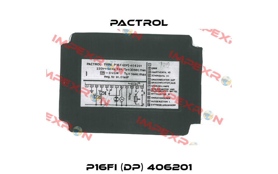 P16FI (DP) 406201 Pactrol