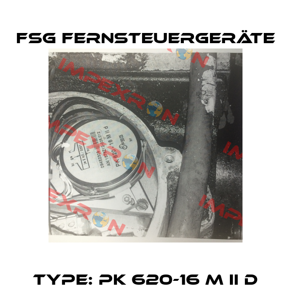 Type: PK 620-16 M II d FSG Fernsteuergeräte