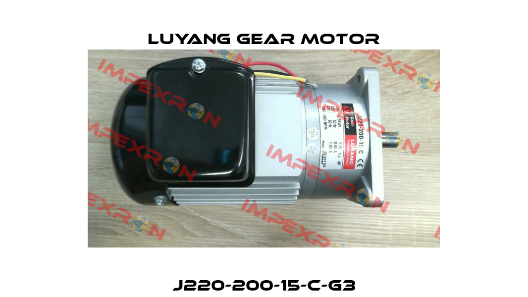 J220-200-15-C-G3 Luyang Gear Motor