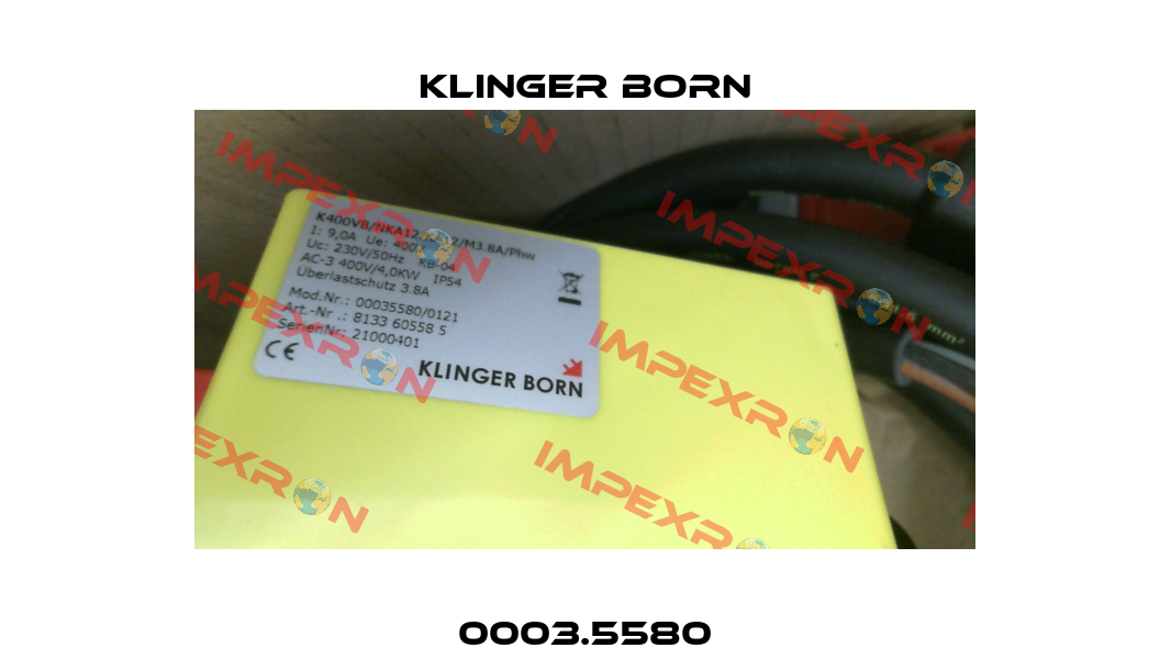 0003.5580 Klinger Born