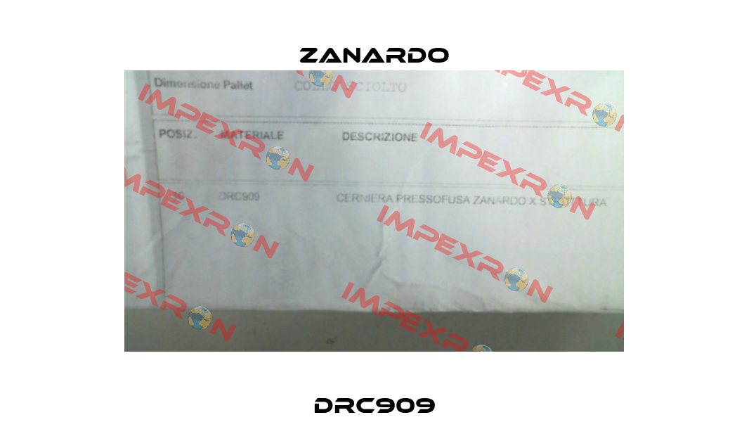 DRC909 ZANARDO