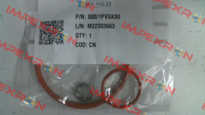 Super Maxi 80mm flange gasket kit (000/1PVSK80) Fort Vale