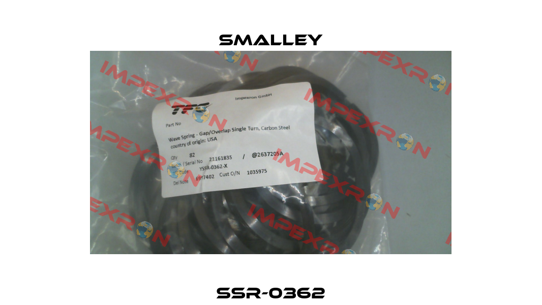 SSR-0362 SMALLEY
